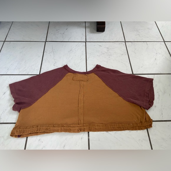 We the Free Baseball Cropped Knit Tee - Picture 3 of 4